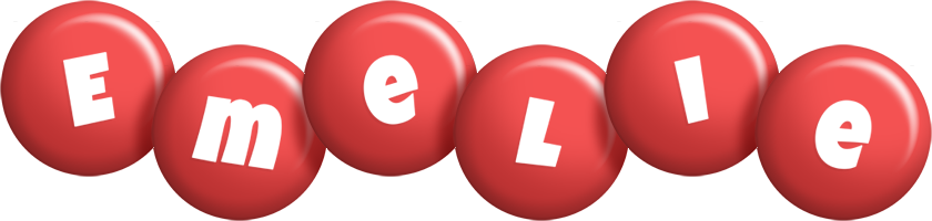 Emelie candy-red logo