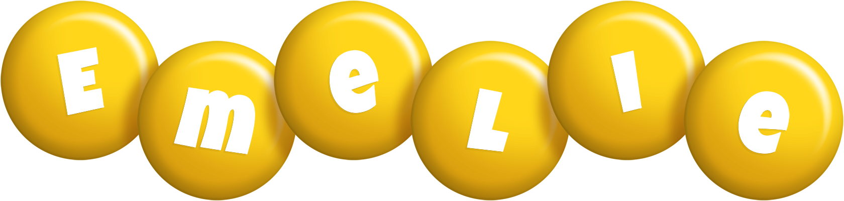 Emelie candy-yellow logo