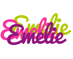 Emelie flowers logo