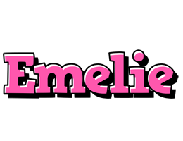 Emelie girlish logo