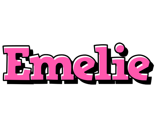 Emelie girlish logo