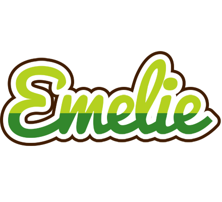 Emelie golfing logo
