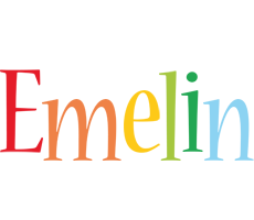 Emelin birthday logo