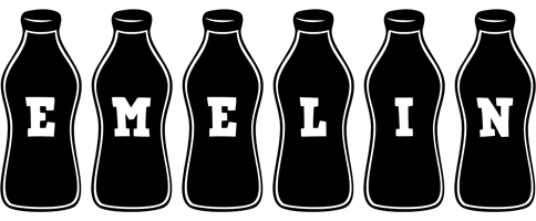 Emelin bottle logo