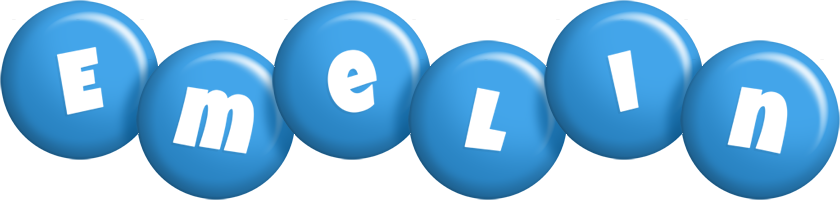 Emelin candy-blue logo