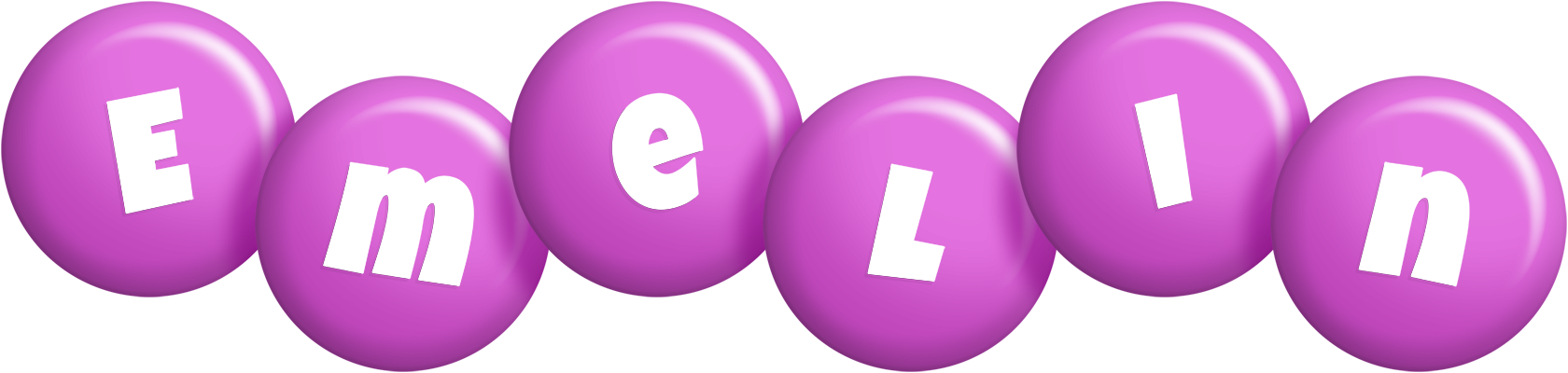 Emelin candy-purple logo