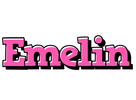 Emelin girlish logo