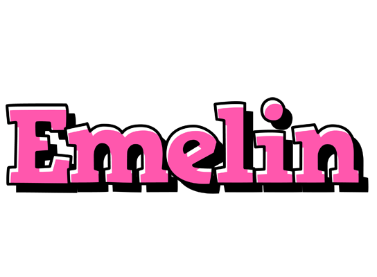 Emelin girlish logo