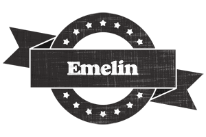 Emelin grunge logo