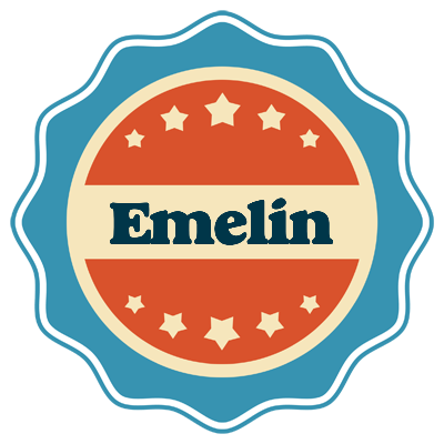 Emelin labels logo