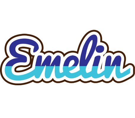 Emelin raining logo