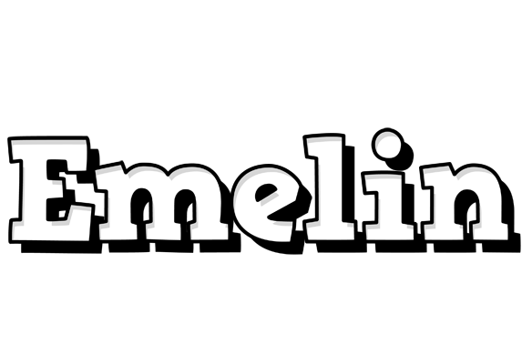 Emelin snowing logo