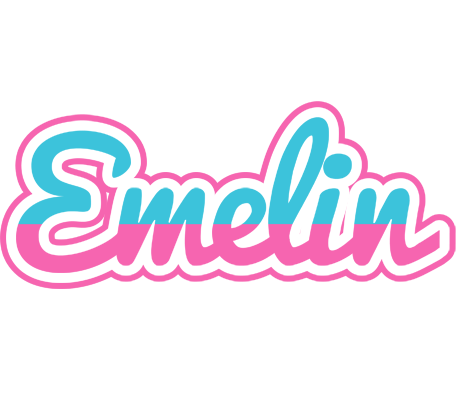 Emelin woman logo