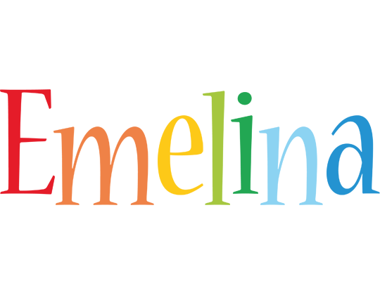 Emelina birthday logo