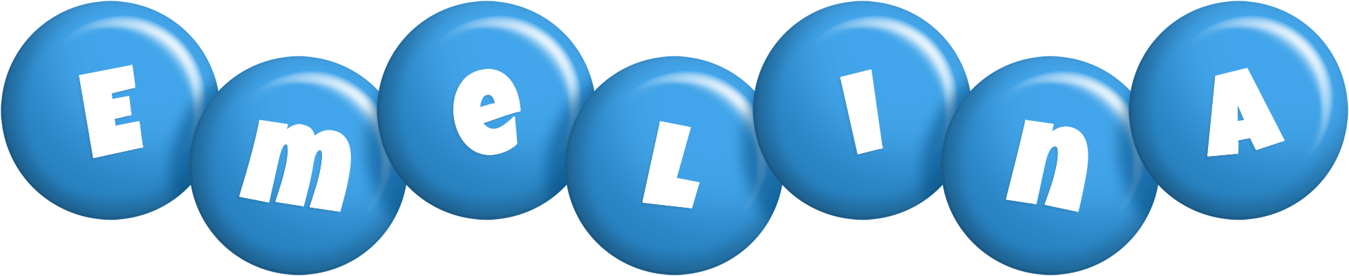 Emelina candy-blue logo