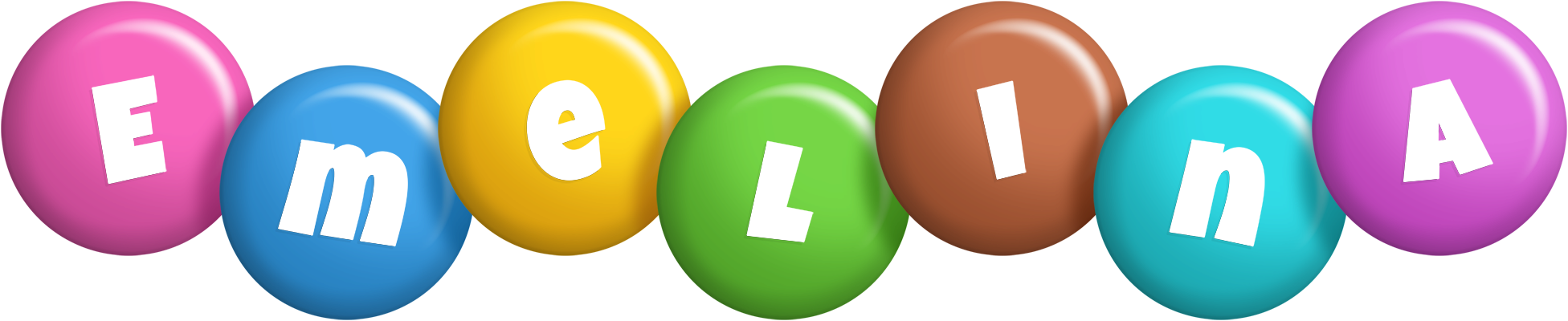 Emelina candy logo