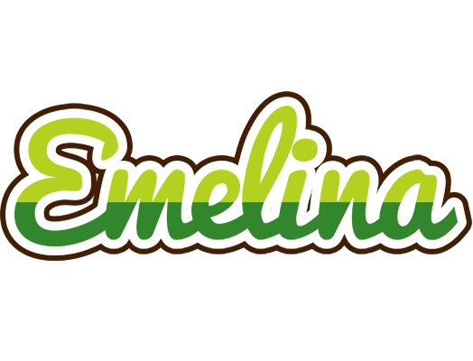 Emelina golfing logo