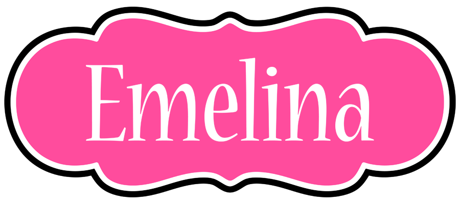 Emelina invitation logo