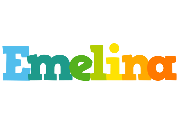 Emelina rainbows logo