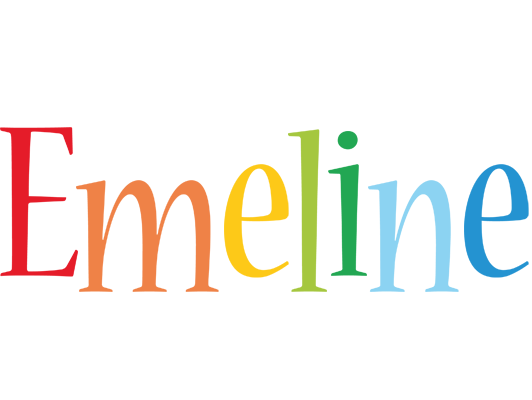 Emeline birthday logo
