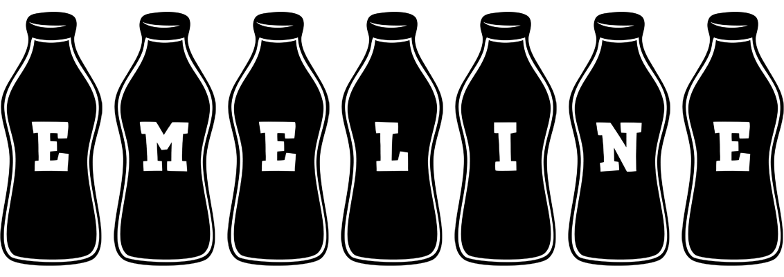 Emeline bottle logo