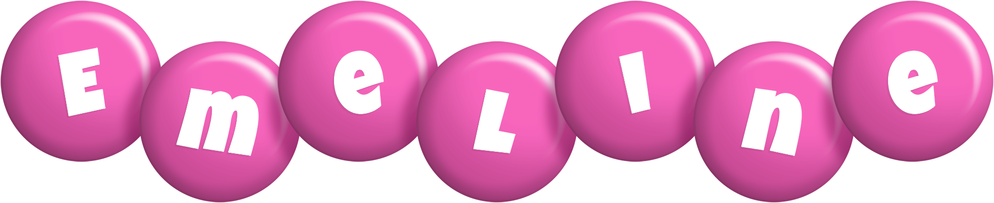 Emeline candy-pink logo