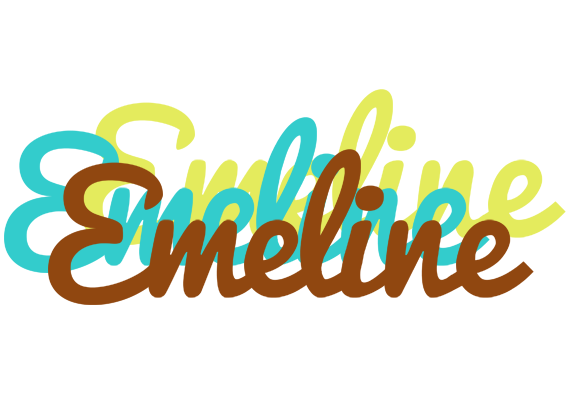 Emeline cupcake logo