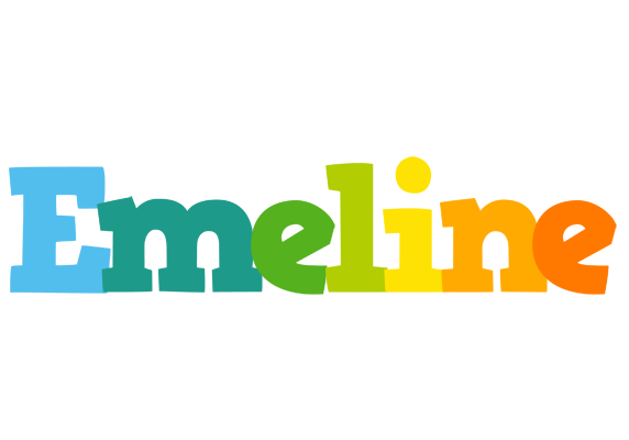 Emeline rainbows logo