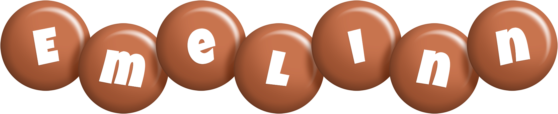 Emelinn candy-brown logo