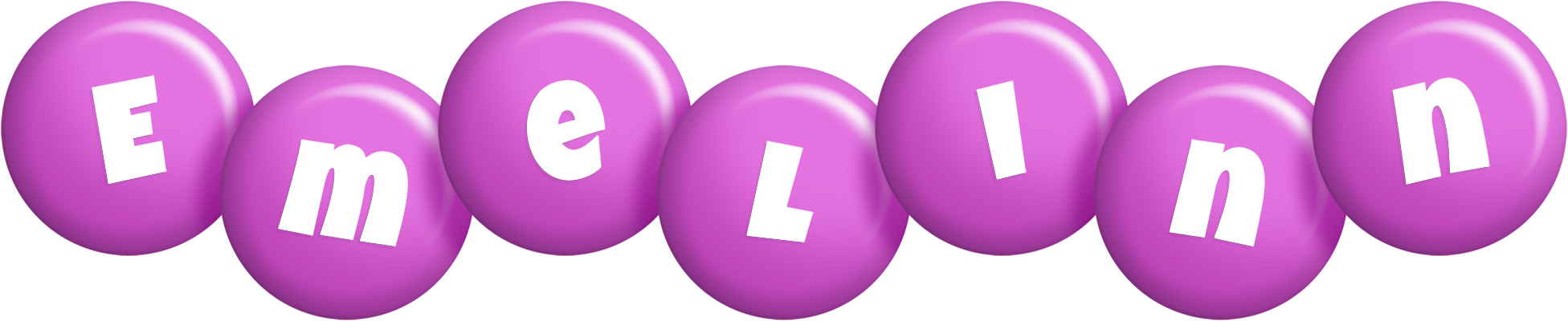 Emelinn candy-purple logo