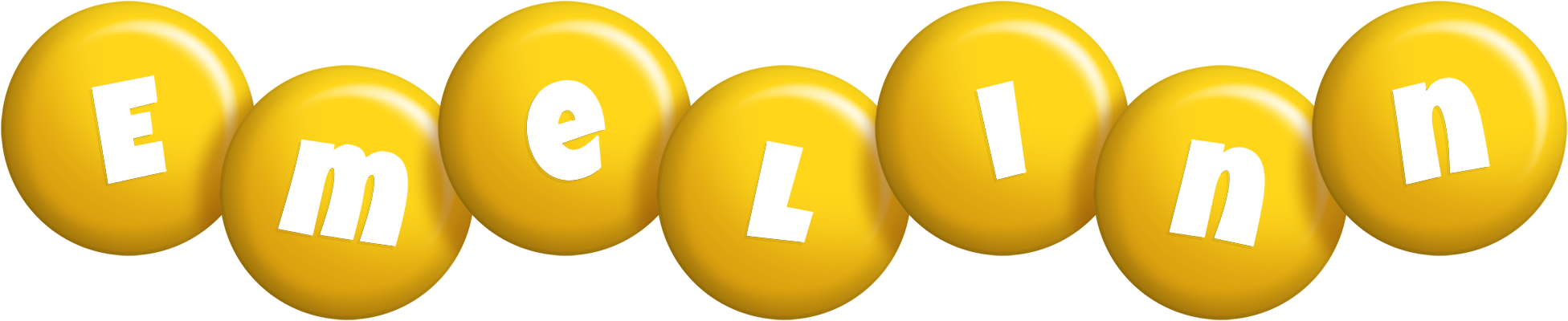 Emelinn candy-yellow logo