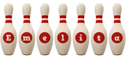 Emelita bowling-pin logo