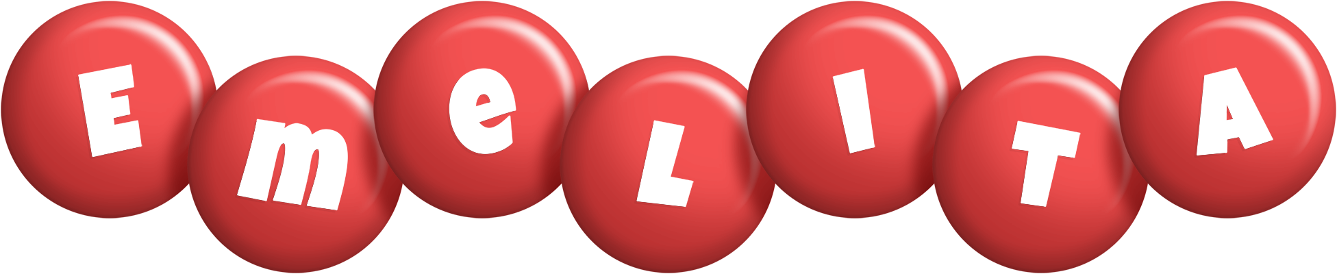 Emelita candy-red logo