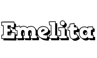 Emelita snowing logo