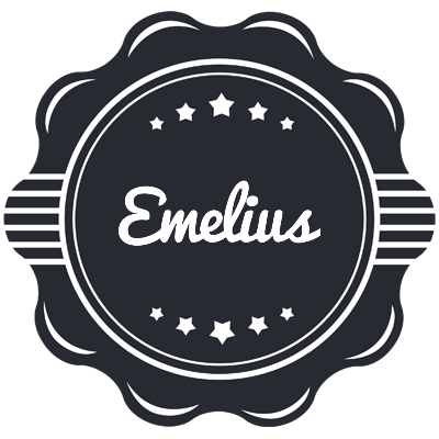 Emelius badge logo