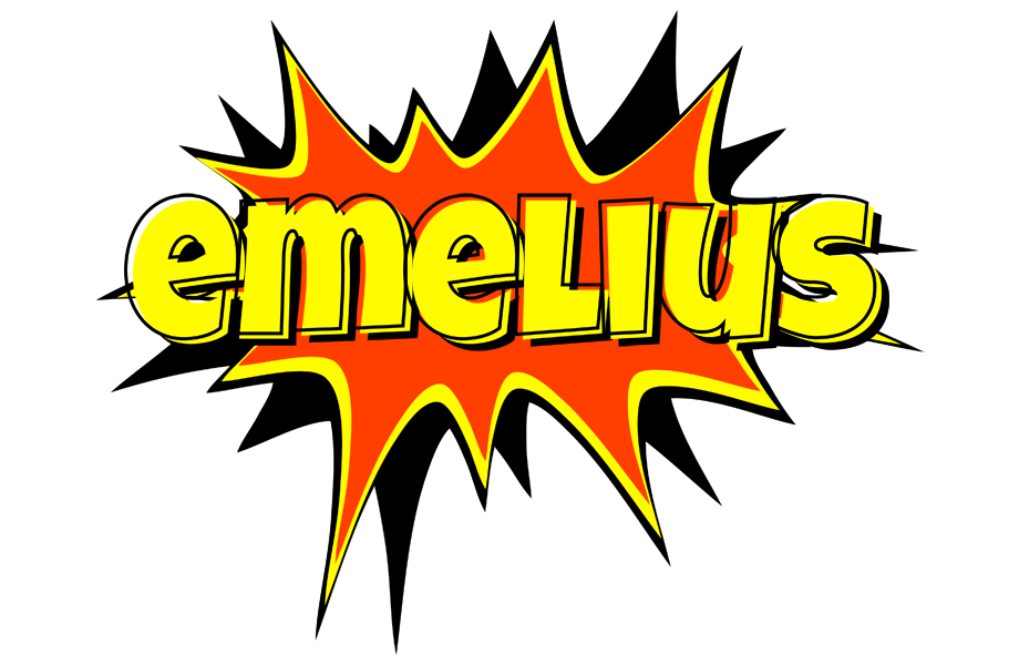 Emelius bazinga logo
