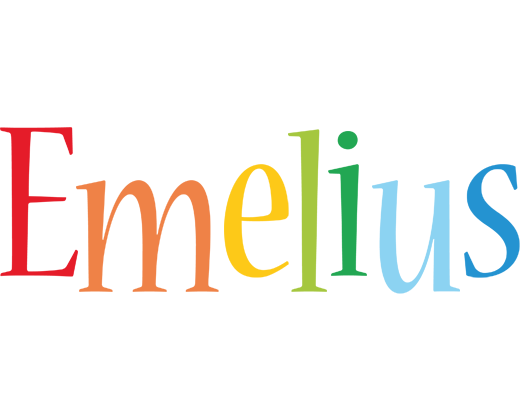 Emelius birthday logo
