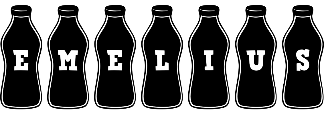 Emelius bottle logo
