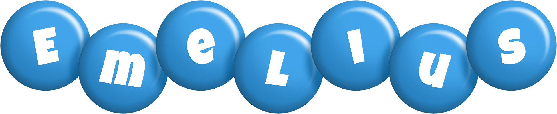 Emelius candy-blue logo