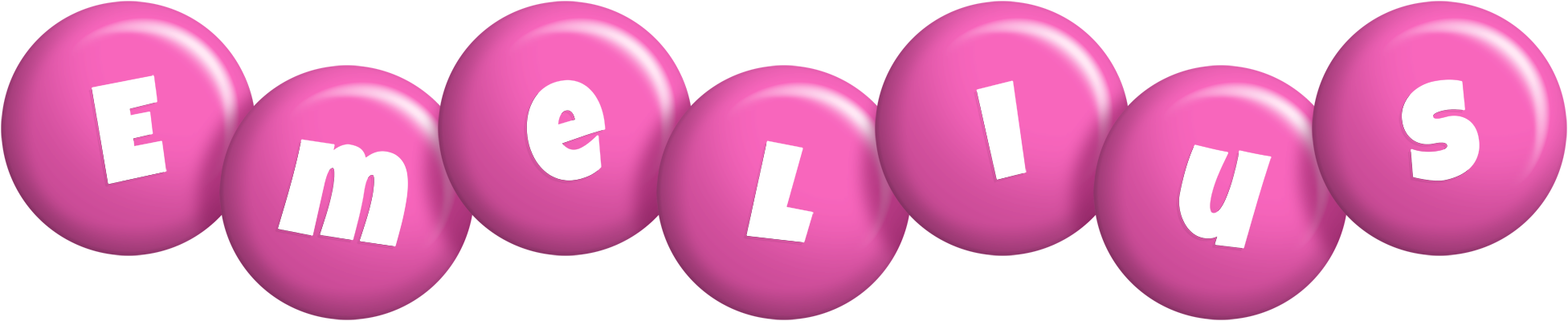 Emelius candy-pink logo