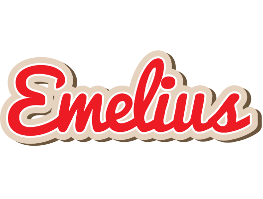 Emelius chocolate logo