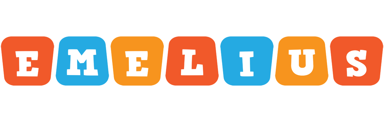 Emelius comics logo
