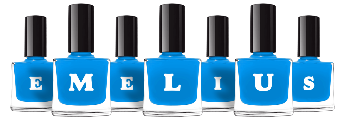 Emelius glossy logo