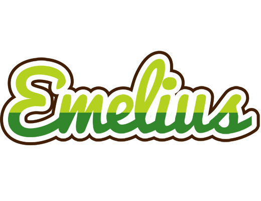 Emelius golfing logo