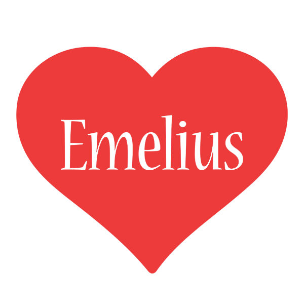 Emelius love logo