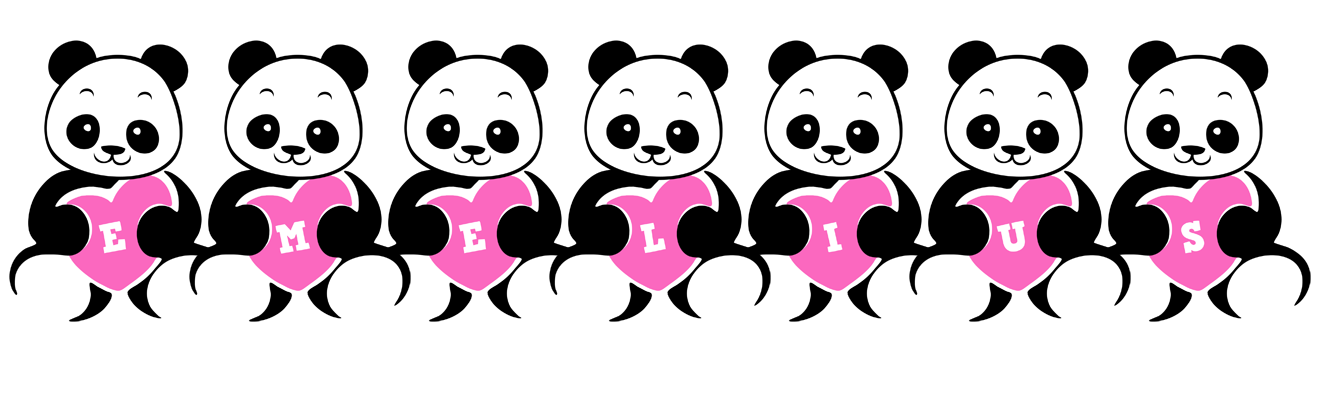 Emelius love-panda logo