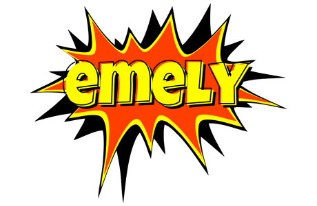 Emely bazinga logo