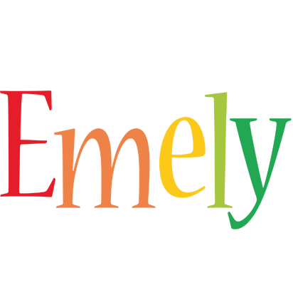 Emely birthday logo