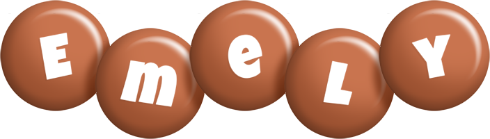 Emely candy-brown logo