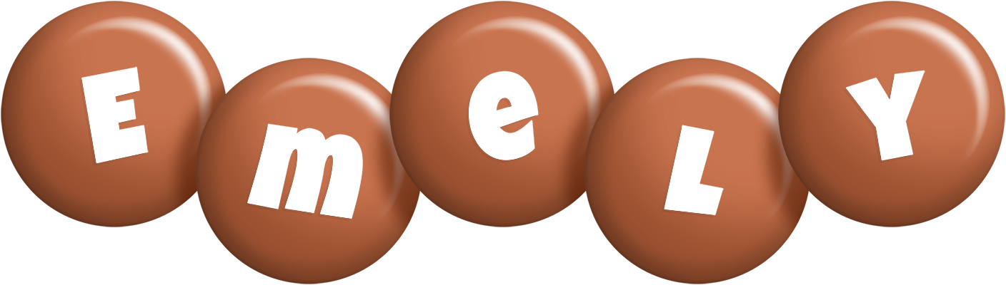 Emely candy-brown logo